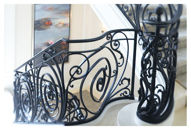 Custom Wrought Iron Railings
